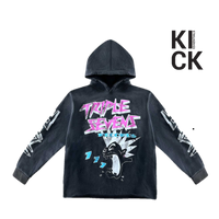 TRIPLE SEVEN HOODIE 'ROCKSTAR BLACK'