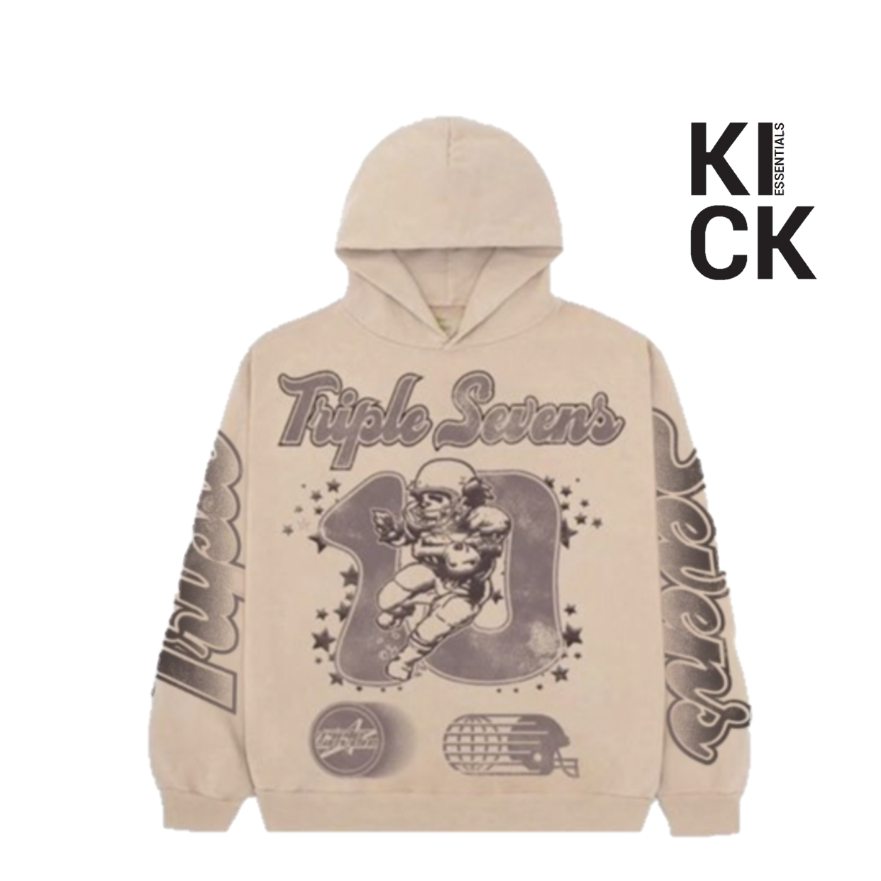 TRIPLE SEVEN HOODIE 'ALL STAR BROWN'