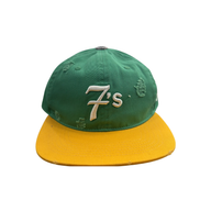 TRIPLE SEVEN HAT 'SNAPBACK GREEN YELLOW'