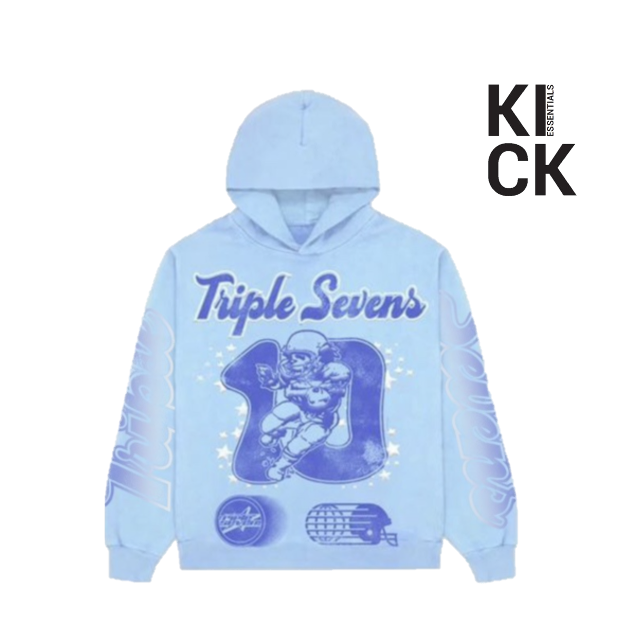 TRIPLE SEVEN HOODIE 'ALL STAR BLUE'