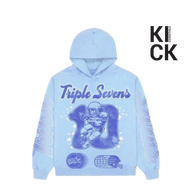 TRIPLE SEVEN HOODIE 'ALL STAR BLUE'