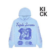 TRIPLE SEVEN HOODIE 'ALL STAR BLUE'