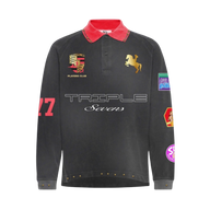 TRIPLE SEVEN POLO 'SPONSOR BLACK'