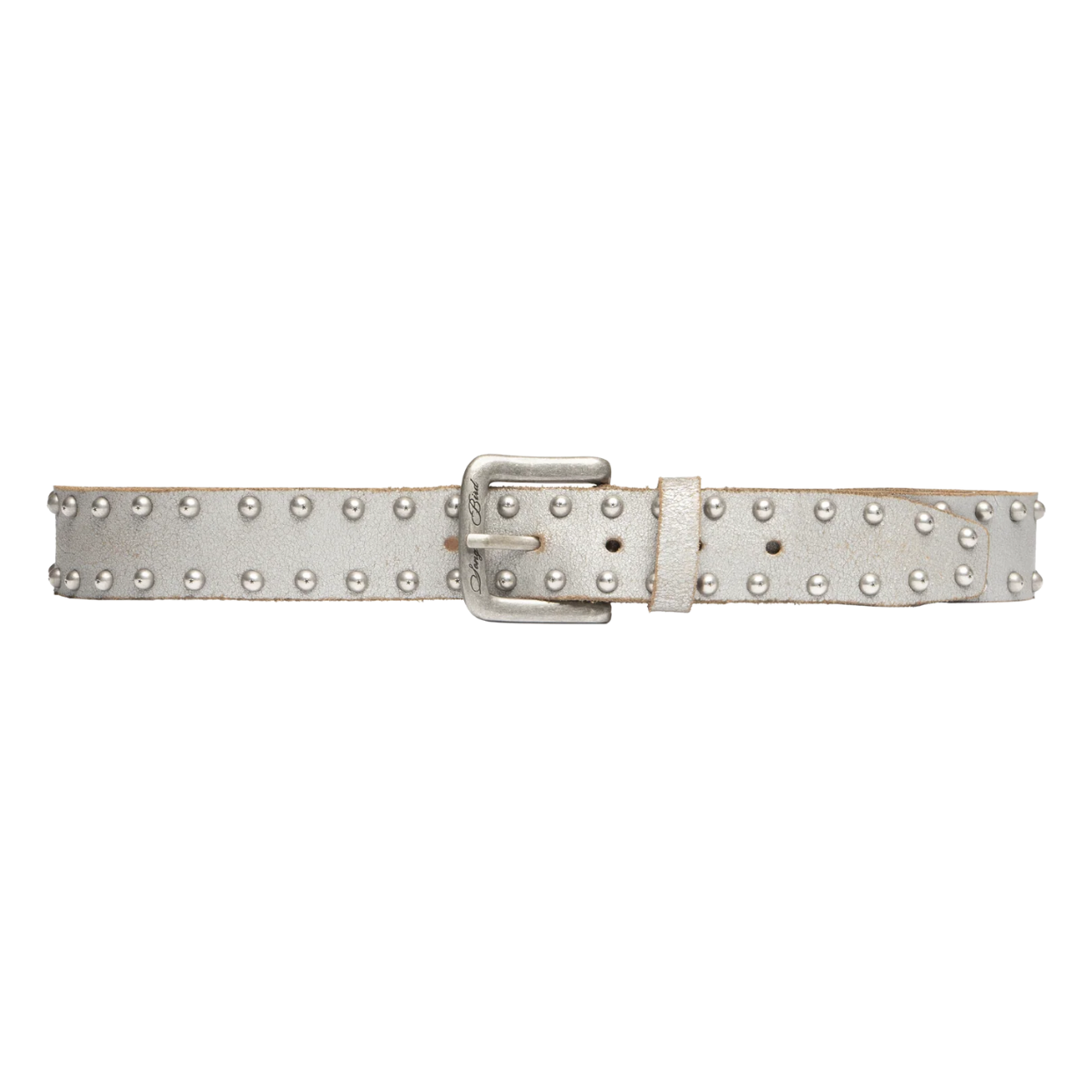 VAGUE STUDIOS BELT 'SONGBIRD STUDDED SILVER'