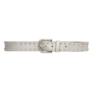 VAGUE STUDIOS BELT 'SONGBIRD STUDDED SILVER'