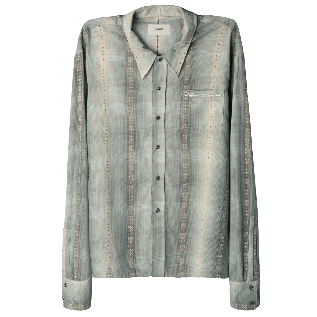 VAGUE STUDIOS FLANNEL 'MONTANA MINT'