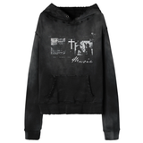 VAGUE STUDIOS HOODIE 'IDOL SUNBEAT BLACK'
