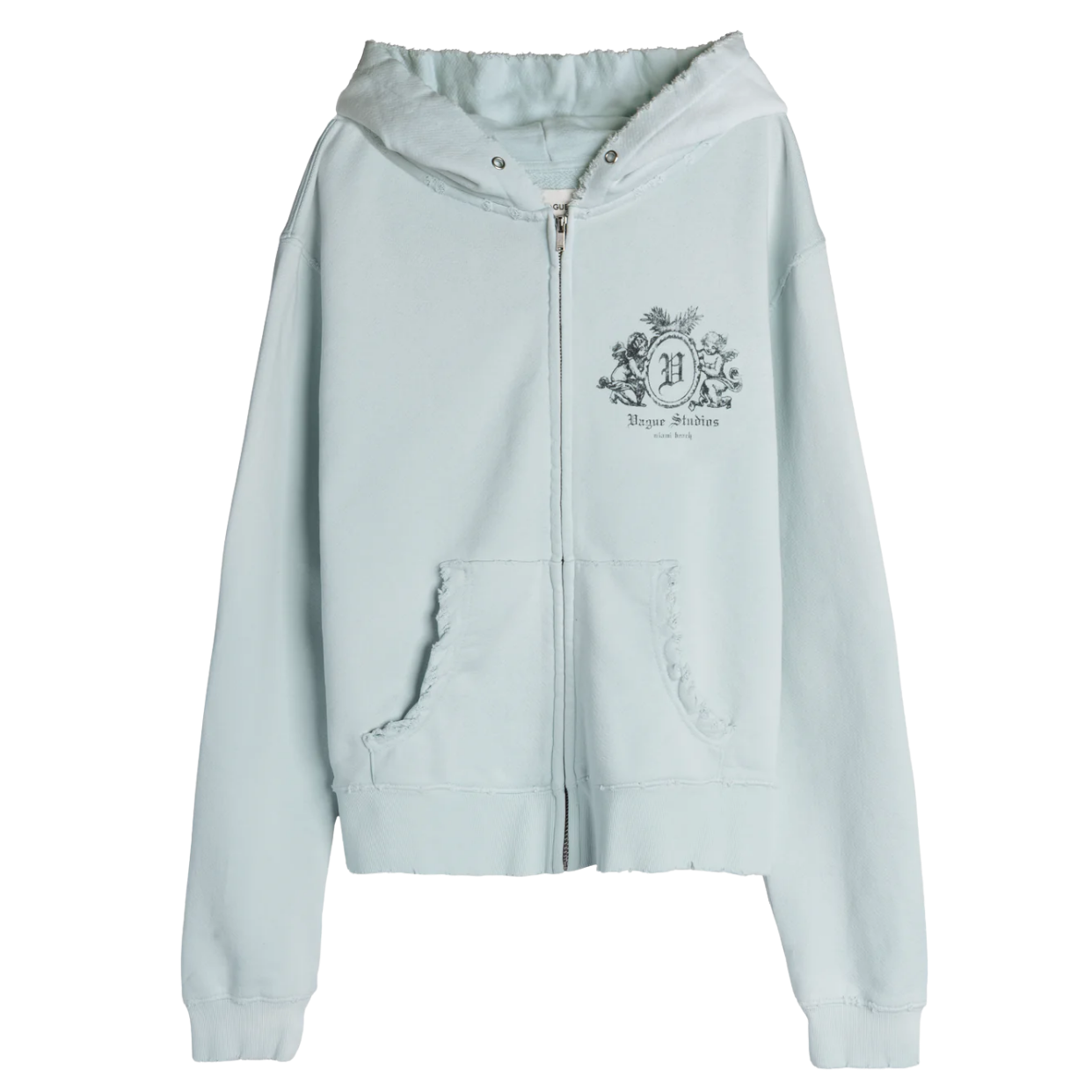 VAGUE STUDIOS ZIP-UP 'RESORT ICE'