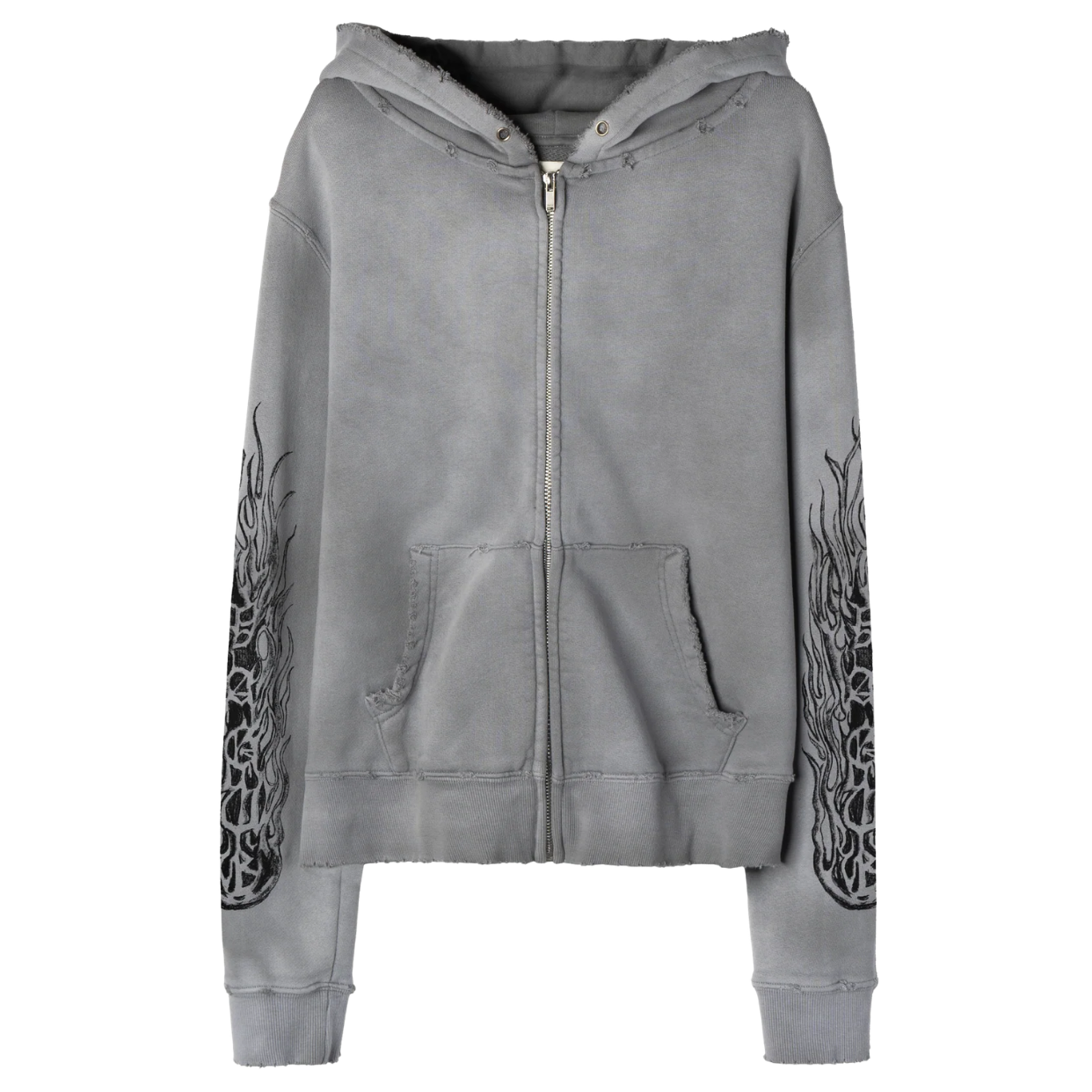 VAGUE STUDIOS ZIP-UP 'THRASH GREY'