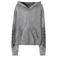 VAGUE STUDIOS ZIP-UP 'THRASH GREY'