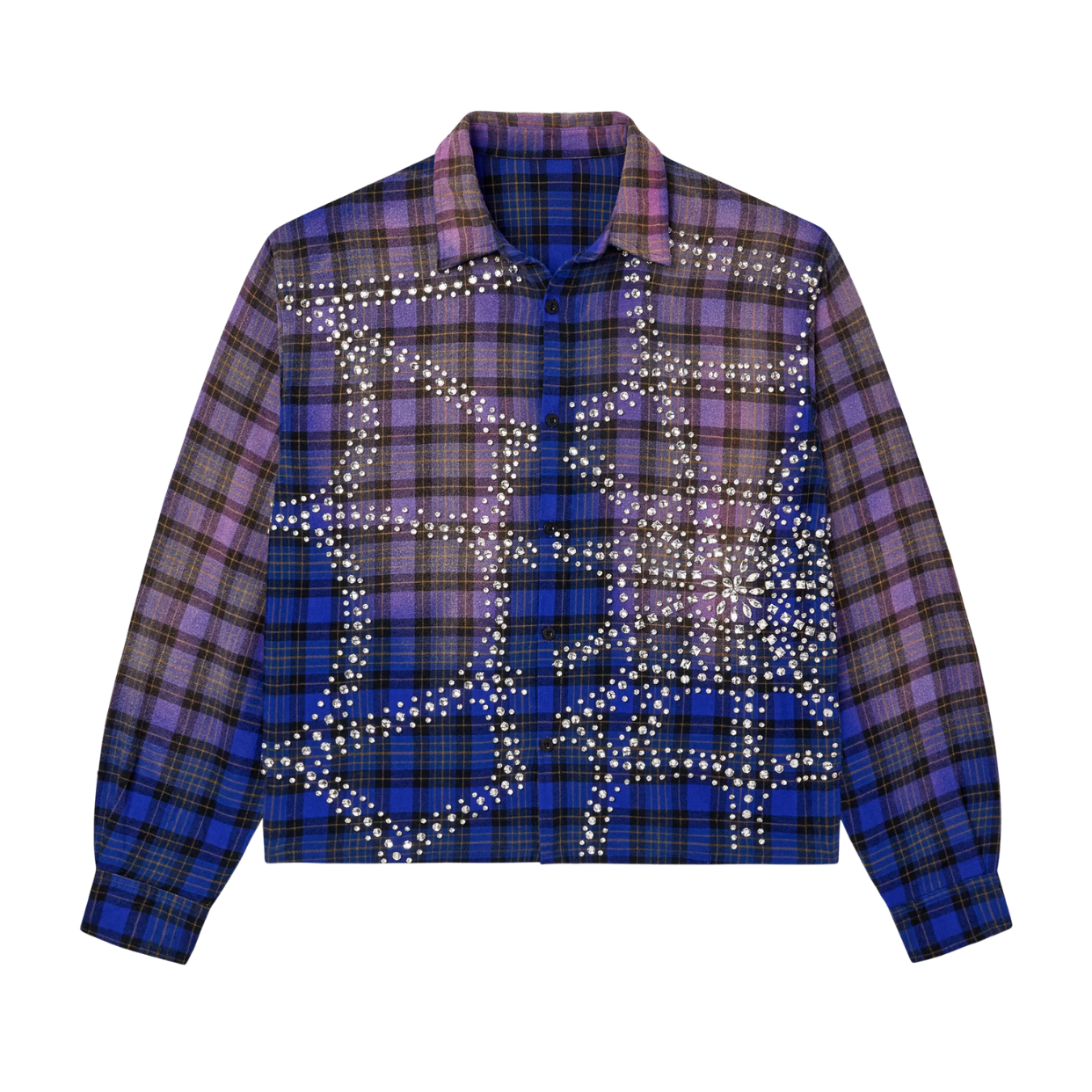 VALE FOREVER FLANNEL 'BLUE INFERNO'