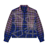 VALE FOREVER FLANNEL 'BLUE INFERNO'