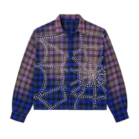 VALE FOREVER FLANNEL 'BLUE INFERNO'