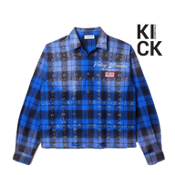 VALE FOREVER LONGSLEEVE 'FLANNEL THE BLUES'