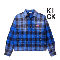 VALE FOREVER LONGSLEEVE 'FLANNEL THE BLUES'