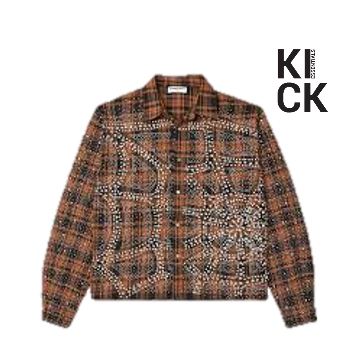 VALE FOREVER TEE 'FLANNEL CHAINSAW'