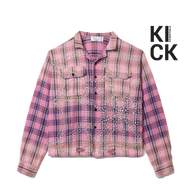 VALE FOREVER LONGSLEEVE 'FLANNEL PIGGY BANK'