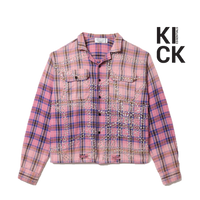 VALE FOREVER LONGSLEEVE 'FLANNEL PIGGY BANK'