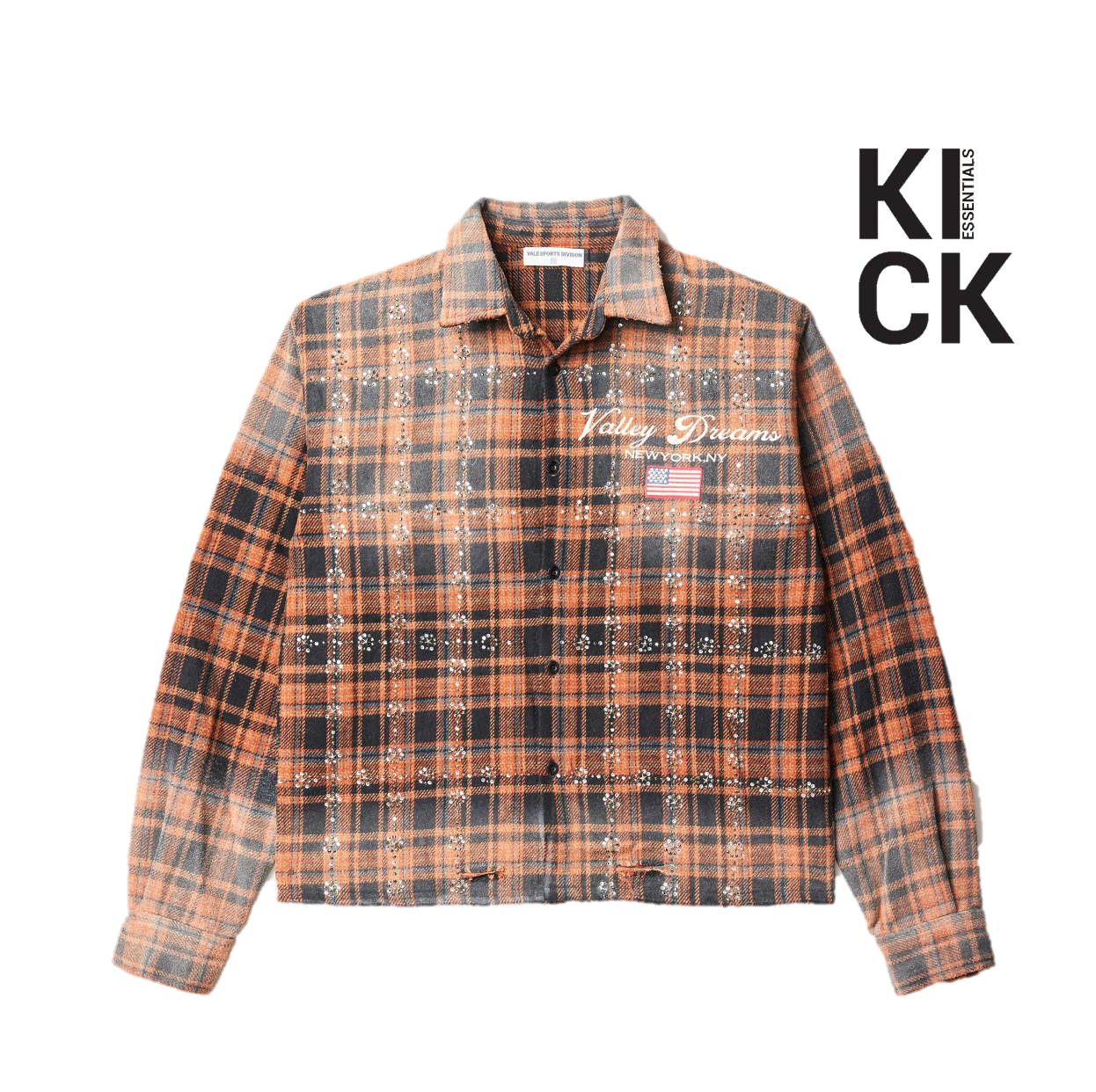 VALE FOREVER TEE 'PUMPKIN PATCH FLANNEL'