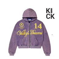 VALE FOREVER HOODIE 'ZIP-UP 14 PURPLE'