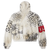 VALE FOREVER HOODIE 'ZIPUP CHEETAH GREY'