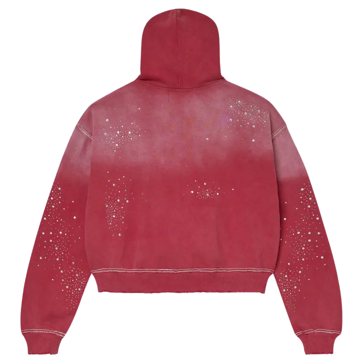 VALE FOREVER HOODIE 'ZIP CLASSICO RUBY'