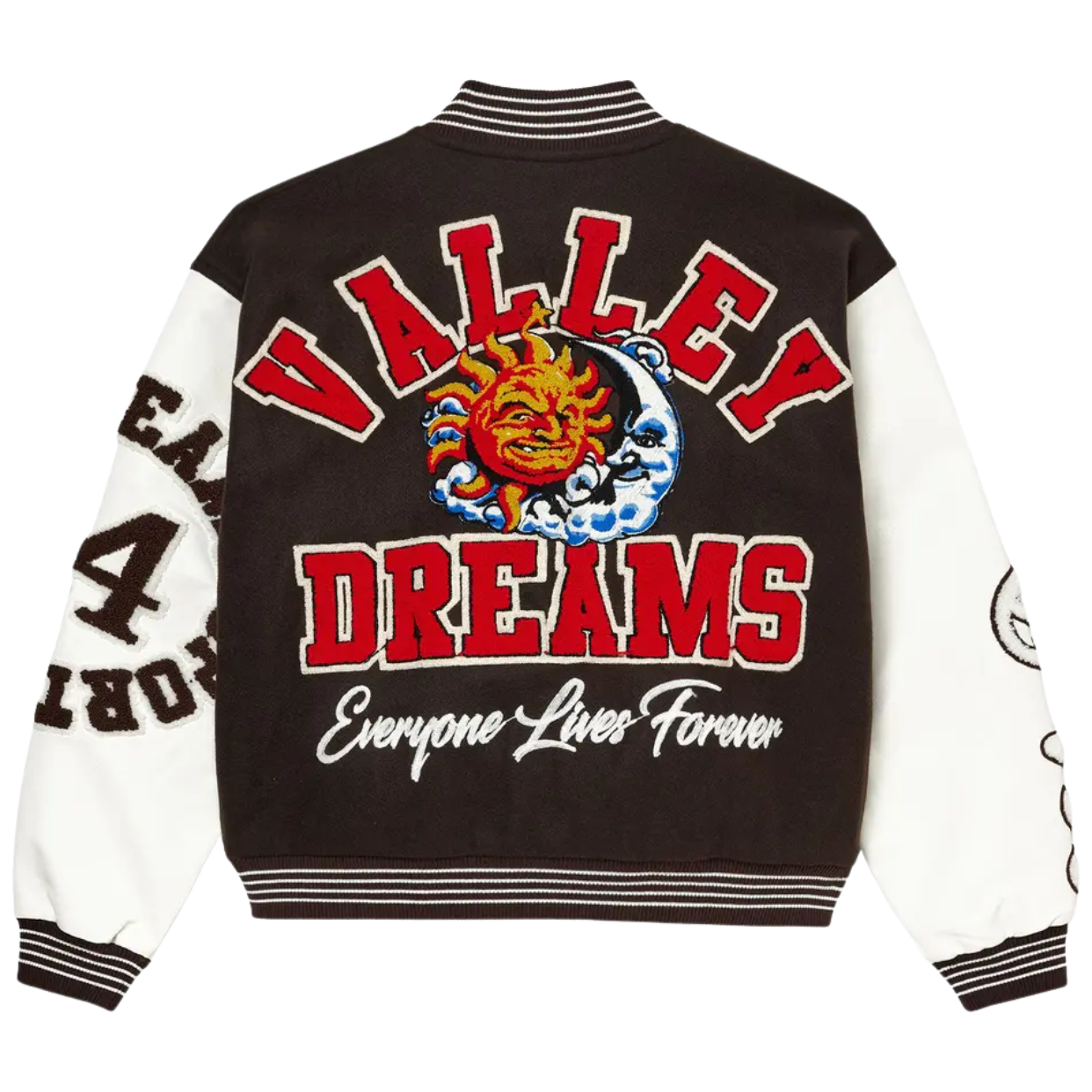VALE FOREVER JACKET 'ALUMNI BROWN VARSITY'