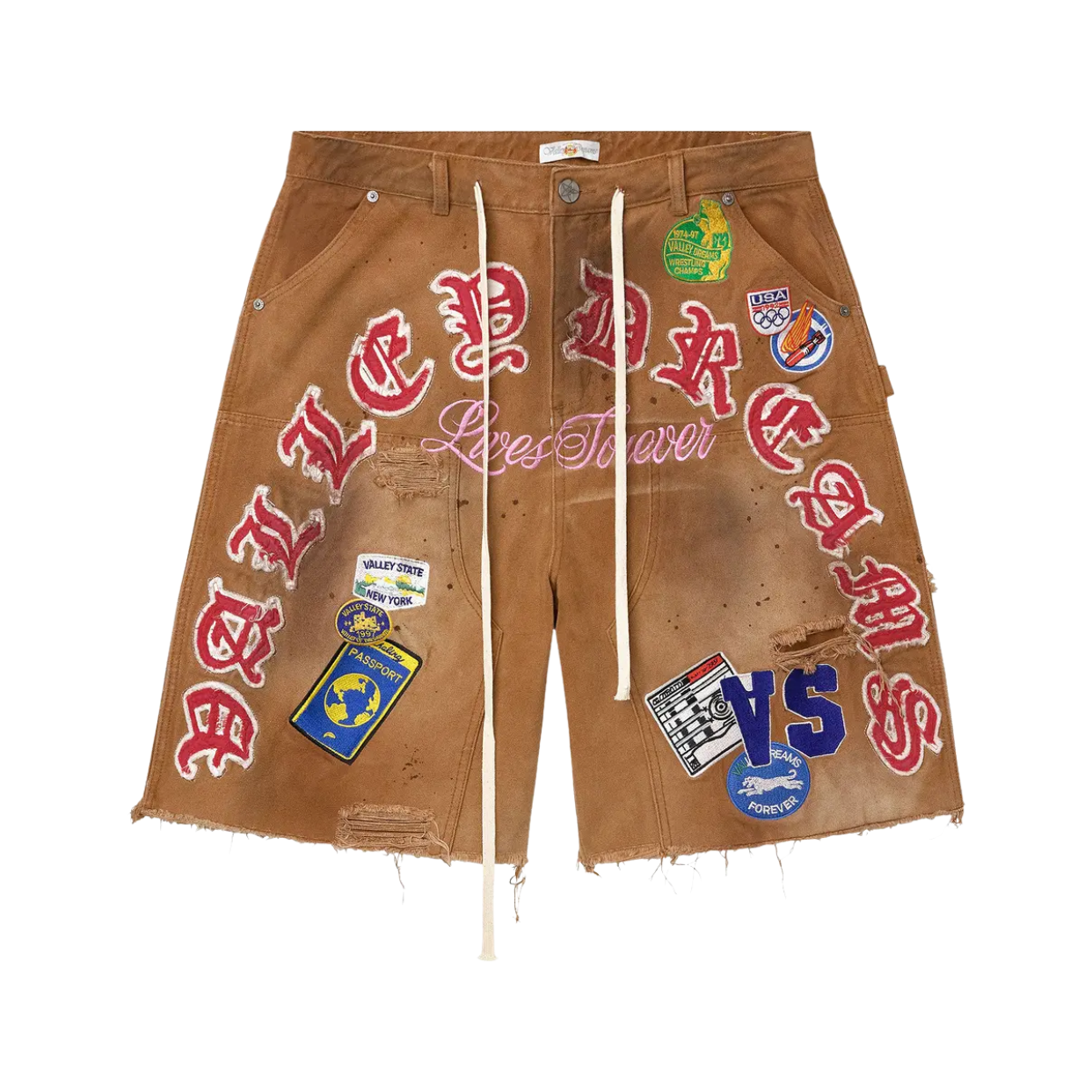 VALE FOREVER SHORT 'JORT WORKSHOP BROWN'