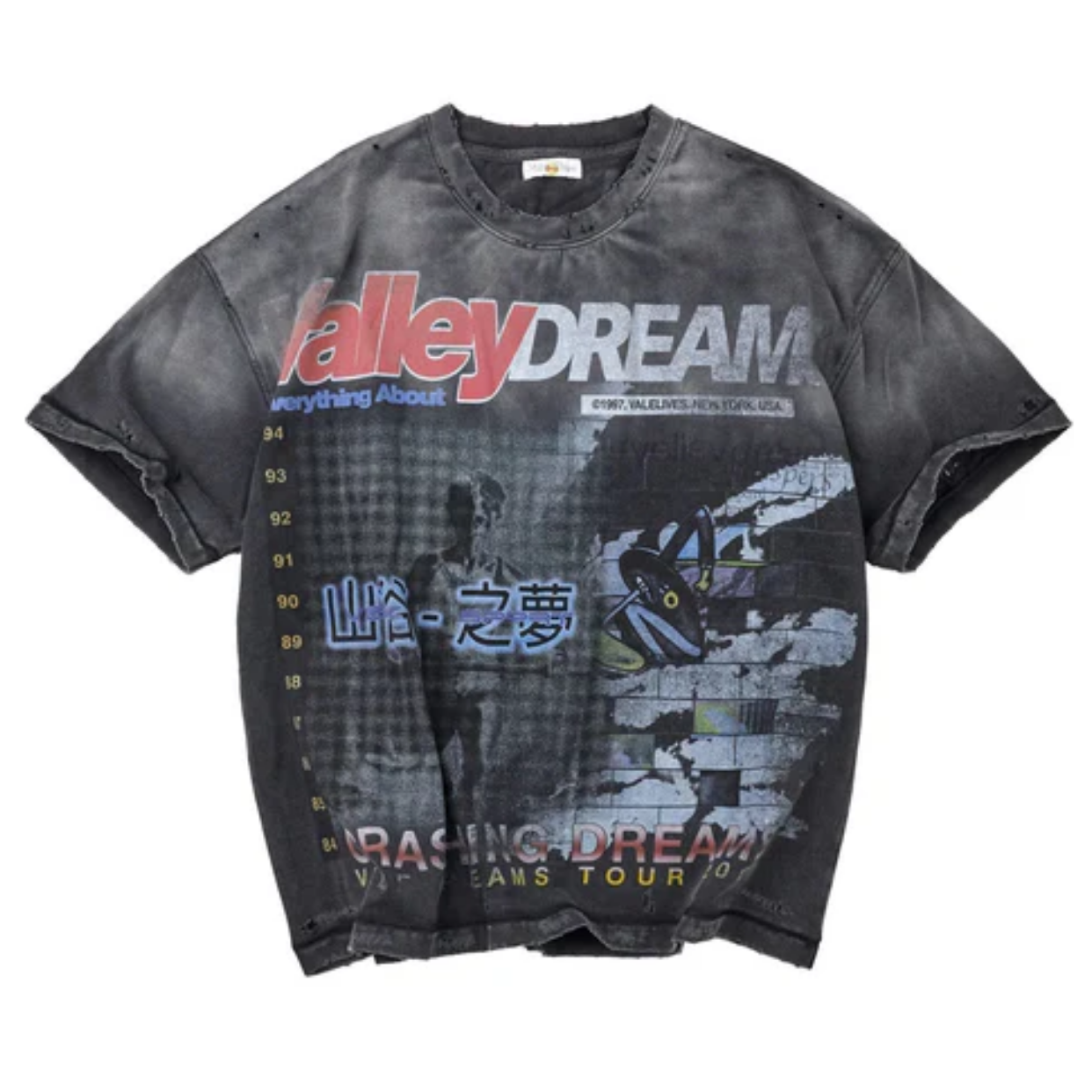 VALE FOREVER TEE 'DREAMCRASHER BLACK'