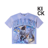 VALE FOREVER TEE 'HOLY HEAVY METAL BLING BLUE'