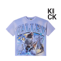 VALE FOREVER TEE 'HOLY HEAVY METAL BLING BLUE'
