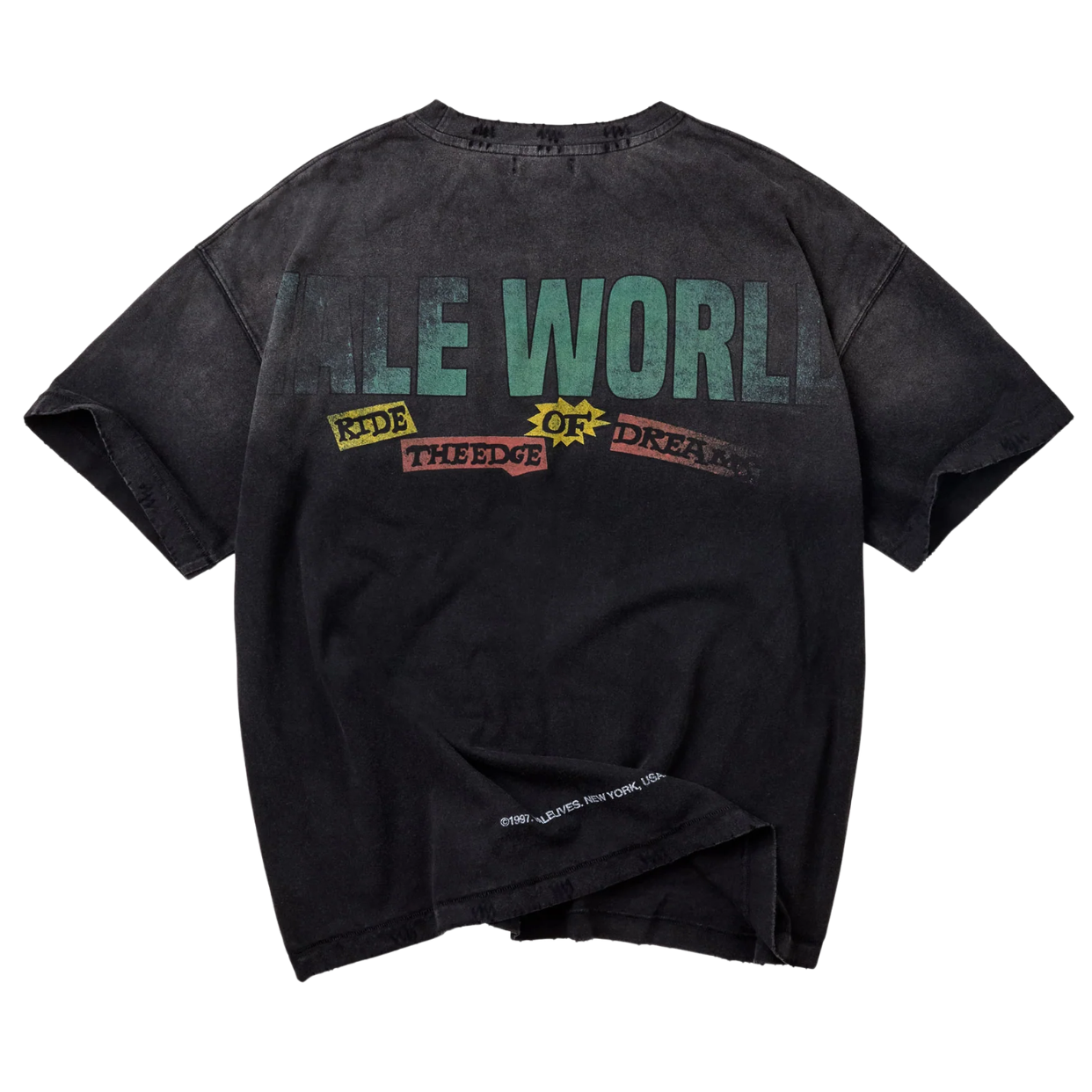 VALE FOREVER TEE 'SATURDAY BLING BLACK'
