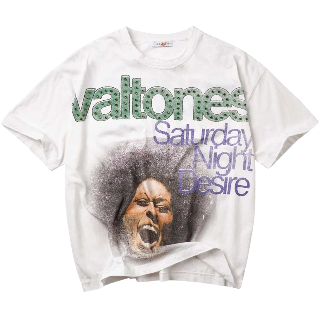VALE FOREVER TEE 'SATURDAY BLING WHITE'