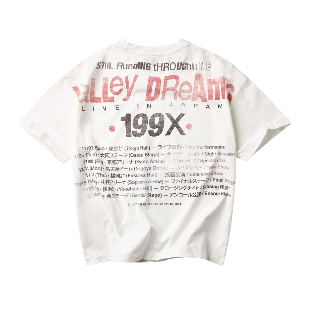 VALE FOREVER TEE 'VALESTAR WHITE'