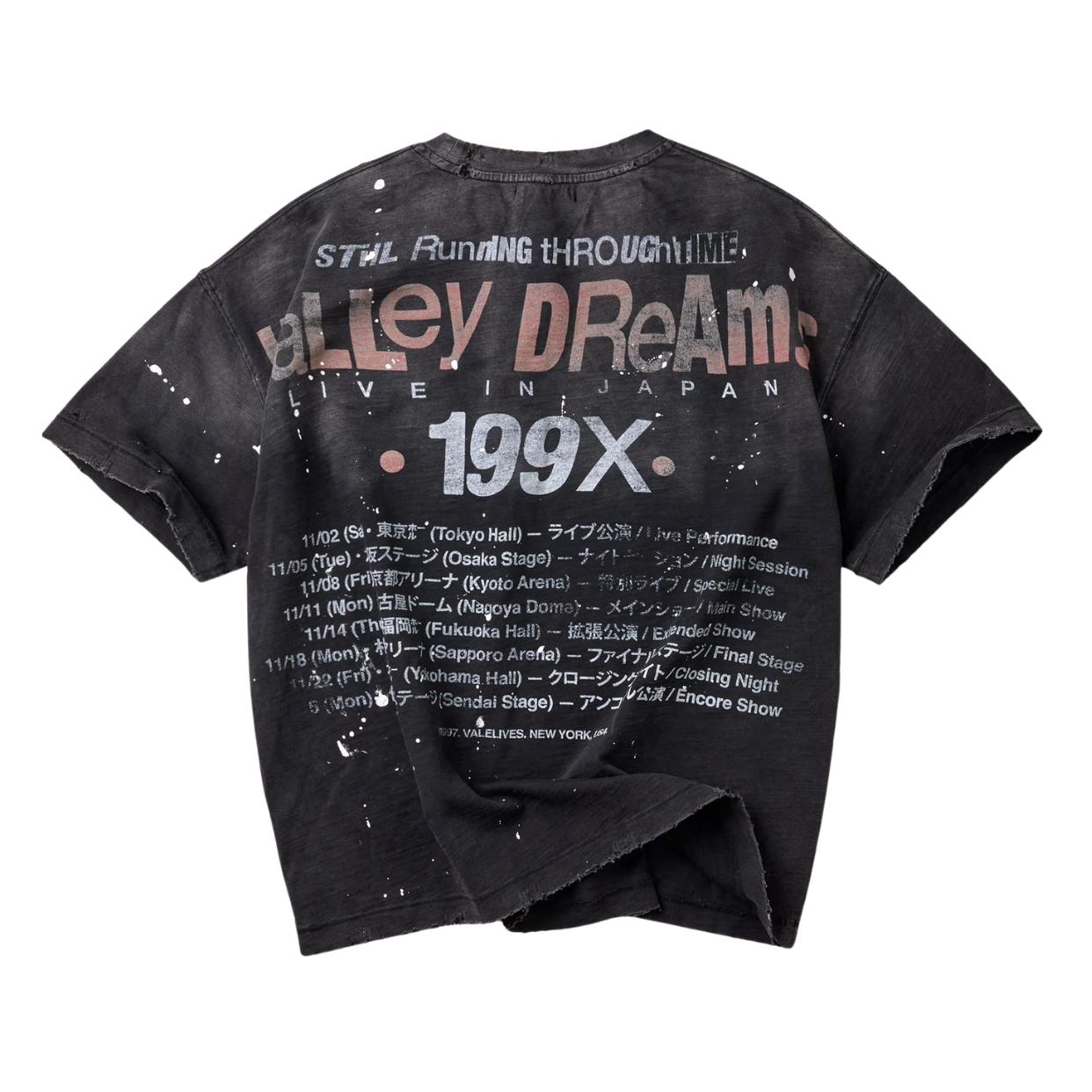 VALE FOREVER TEE 'WORLD BLACK'