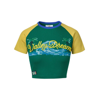 VALE FOREVER TEE (W) 'WAVY FEMME GREEN'