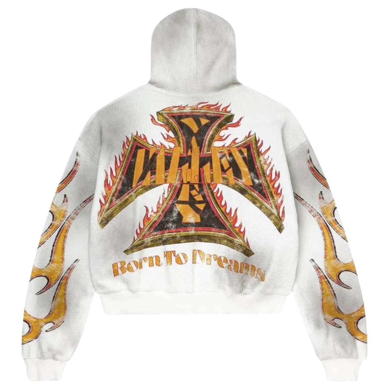 VALE FOREVER ZIP-UP 'REBORN WAFFLE WHITE'