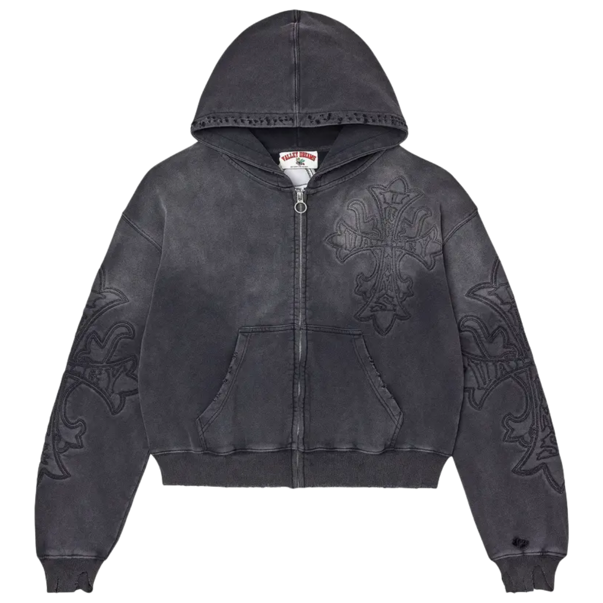 VALE FOREVER ZIP-UP 'CARVER BLACK'