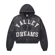 VALE FOREVER HOODIE 'ZIPUP CLASSICO BLACK'