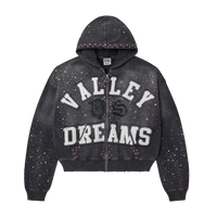 VALE FOREVER HOODIE 'ZIPUP CLASSICO BLACK'