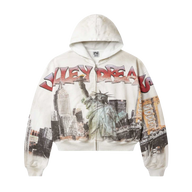 VALE FOREVER HOODIE 'ZIPUP NYC WHITE'