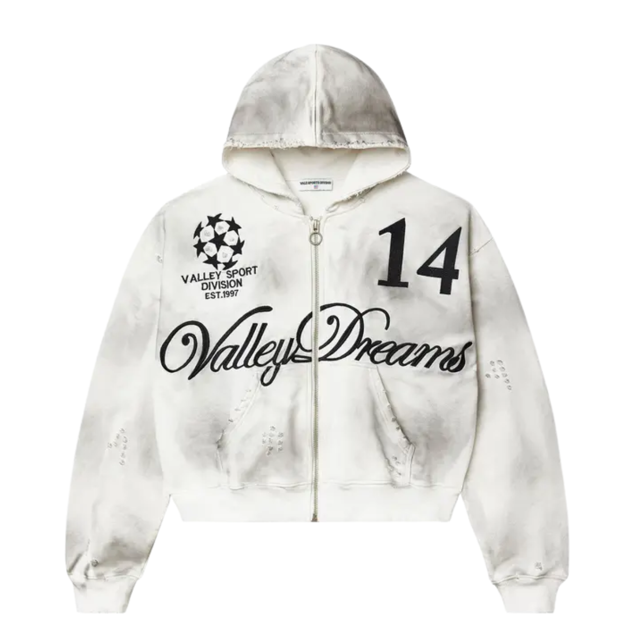 VALE FOREVER HOODIE 'ZIP OREO 14'