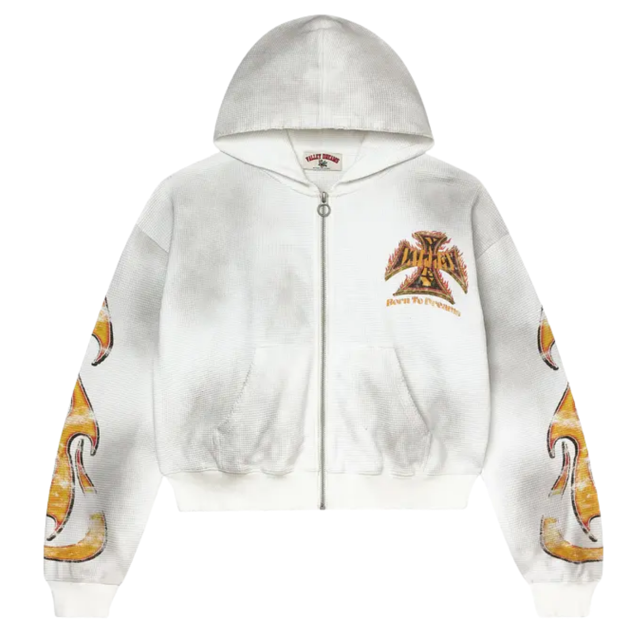 VALE FOREVER ZIP-UP 'REBORN WAFFLE WHITE'
