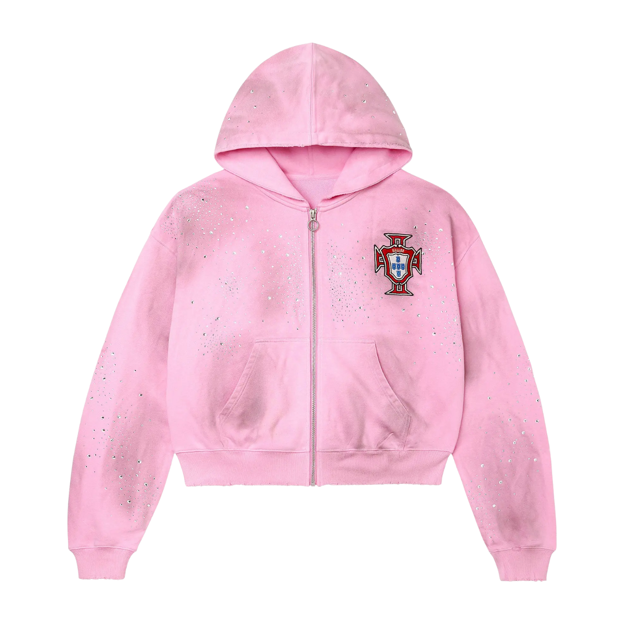 VALE FOREVER HOODIE 'ZIP-UP VENUS PINK'