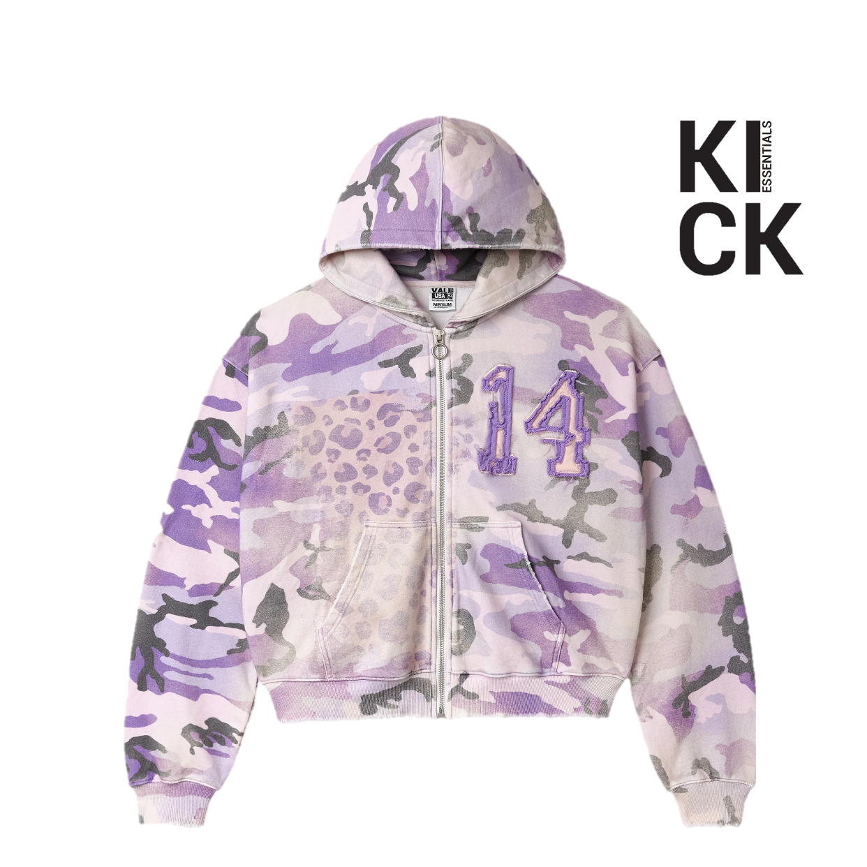 VALE FOREVER HOODIE 'ZIP-UP PURPLE WAYNE'
