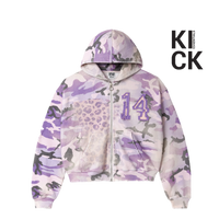 VALE FOREVER HOODIE 'ZIP-UP PURPLE WAYNE'