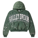 VALE FOREVER HOODIE 'ZIP-UP PINE PAINT'