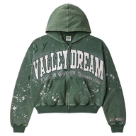 VALE FOREVER HOODIE 'ZIP-UP PINE PAINT'