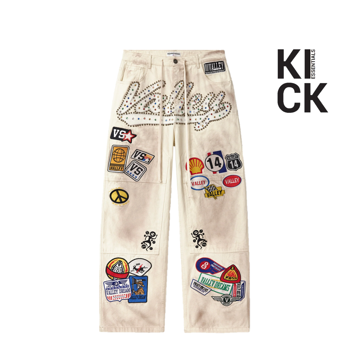 VALE FOREVER PANT '1980S PAINTER CREAM'