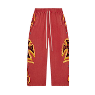 VALE FOREVER PANT 'LA FLARE RED'
